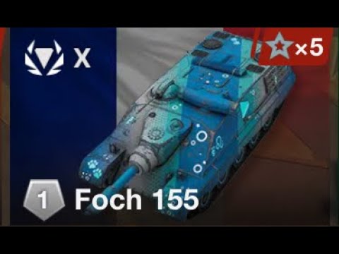 Видео: Foch 155 | реально сильный треугольник #wotblitz