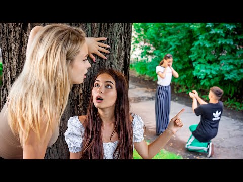 Видео: Следим ЗА ПАРНЕМ! Изменил! Делает предложение ДРУГОЙ!