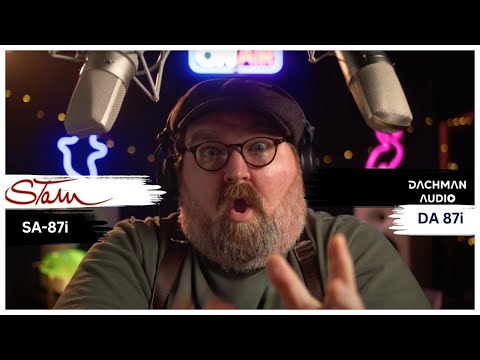 Видео: Stam SA-87i против микрофонной перестрелки Dachman DA 87i!