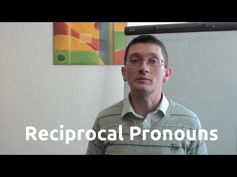 Видео: Максим Ачкасов - Взаимные местоимения (reciprocal pronouns) в английском языке