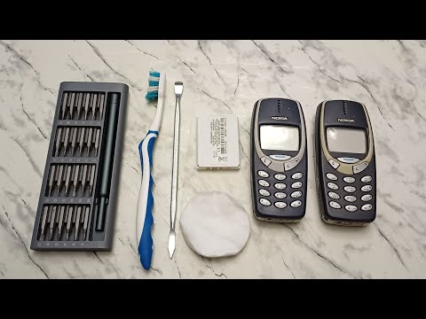 Видео: Ремонт и реставрация редкого ретро телефона Nokia 3310. Restoration old retro vintage phone nokia