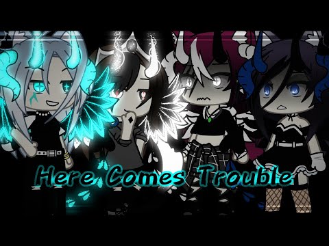 Видео: Клип~ //Here Comes Trouble// [Gacha Life]