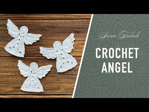 Видео: Вязаный крючком АНГЕЛ 🕊️