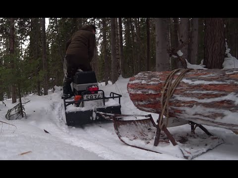 Видео: ХОЗРАБОТЫ НА ЗИМОВЬЕ. СНЕГ С КРЫШИ И ПОПЫТКА ПРИВЕЗТИ ДРОВА.