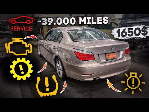 Видео: BMW e60 в максималке, за минималку! 60.000км без замены масла и обслуживания