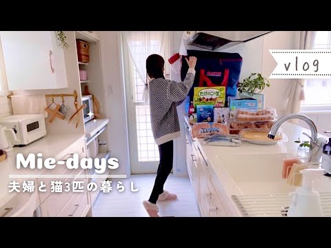 Видео: [Жизнь с парой и тремя кошками] Праздник, когда мы первым делом с утра отправились в Костко.