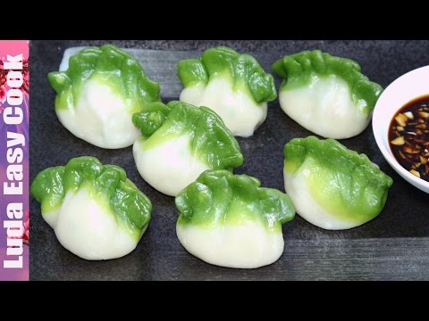 Видео: ✨ ЦВЕТНЫЕ ПЕЛЬМЕНИ вкусные Китайские пельмени на пару Люда Изи Кук китайская кухня рецепт пельменей