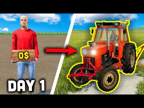 Видео: Начните с 0$ на плоской карте без травы! 👉
