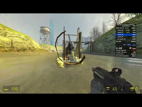 Видео: первый более менее рек в fun% speedrun half life 2, довольно длинное название на сто символов почти.