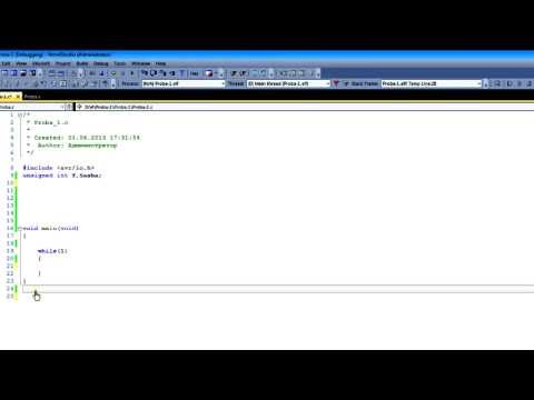 Видео: " c для avr (Функция)" Уроки программирования микроконтроллеров avr на си