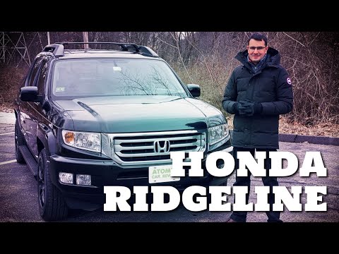 Видео: 2013 Honda Ridgeline (Хонда Риджлайн) 1-го поколения - удобный пикап для активного образа жизни