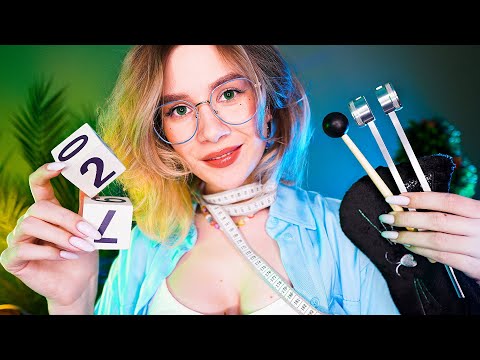 Видео: 🔥 АСМР МУРАШЕЧНАЯ ПРОВЕРКА УШЕК И СЛУХА, НО С ЗАКРЫТЫМИ ГЛАЗАМИ 😏 asmr ear exam eyes closed