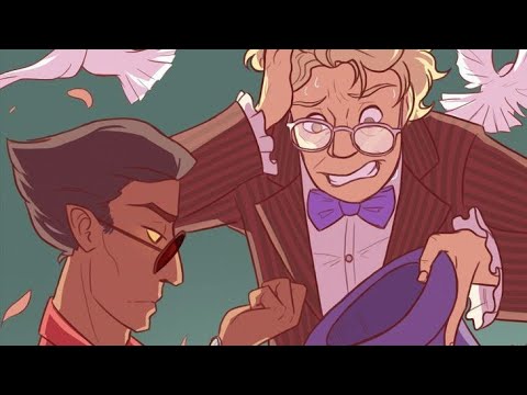 Видео: "Благие знамения" комиксы