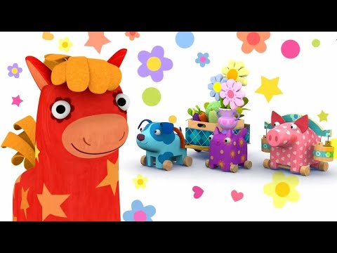 Видео: Мультик Деревяшки  🎂  Празднуем день Рождения  ✨  Разноцветные мультики и герои на Super Toons TV