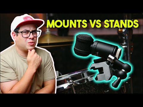 Видео: Держатели и стойки для барабанных микрофонов: есть ли разница в качестве?! (Крепление Lauten Audi...