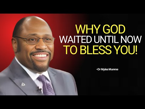 Видео: Доктор Майлз рассказывает, почему Бог ждал до сих пор, чтобы благословить вас. Время — это всё. #...