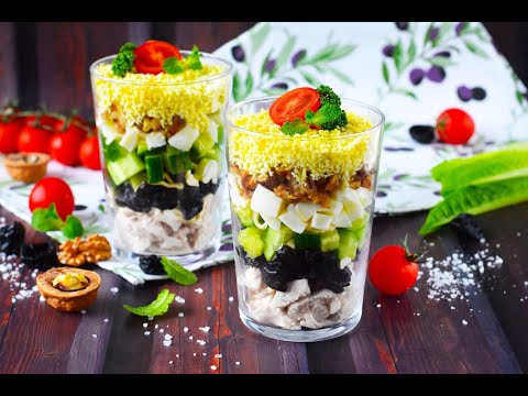 Видео: Приготування салатів-коктейлів