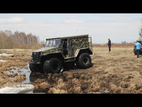 Видео: Вездеход Шторм на пружинной подвеске