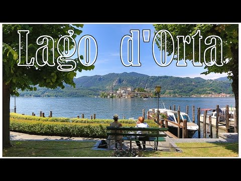 Видео: Италия:  озеро Орта и остров Сан-Джулио