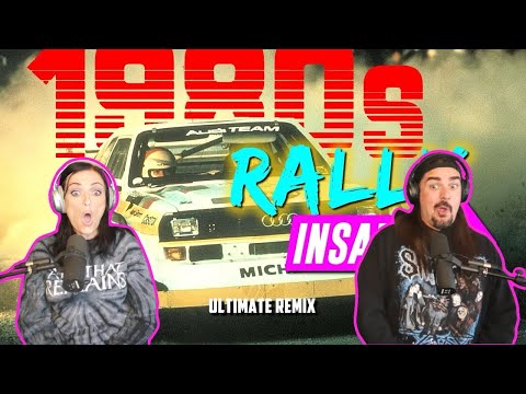 Видео: Group B Rally Insanity 1980-х — Ultimate Remix с Lazerhawk (Reaction)