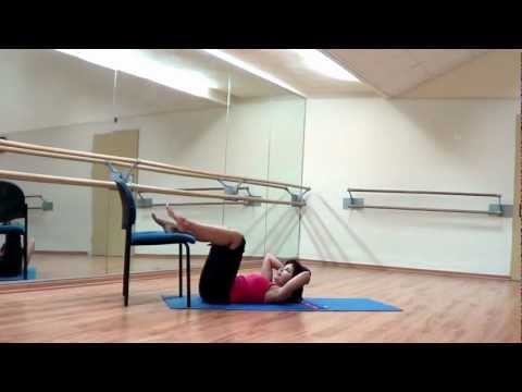 Видео: Упражнения  для  пресса  со  стулом  Abdominal Exercises with a Chair