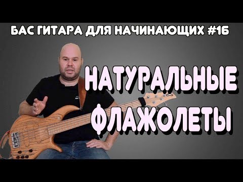 Видео: Бас гитара для начинающих #16 / Натуральные Флажолеты и их применение / Natural Harmonics