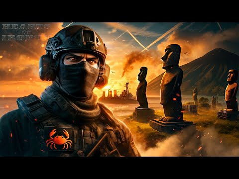 Видео: Остров ПАСХИ против ВСЕГО МИРА в hoi4! ( ironman - hearts of iron 4 )
