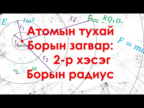 Видео: Борын радиус