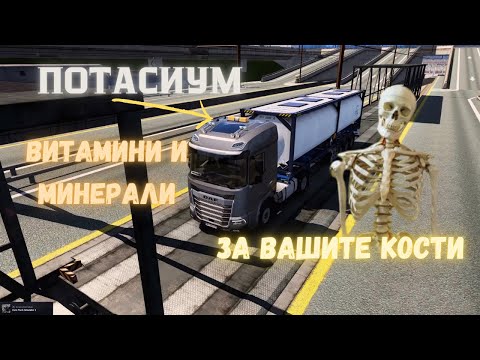 Видео: Euro Truck Simulator 2 Multi / КАРАМ ВИТАМИНИ И МИНЕРАЛИ /  ЕПИЗОД 11