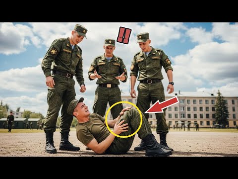 Видео: Рядового наказали, но нагрянул генерал и разнес всю часть.