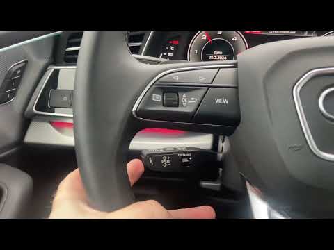 Видео: Audi Q7 - демонстрация работы адаптивного круиз контроля