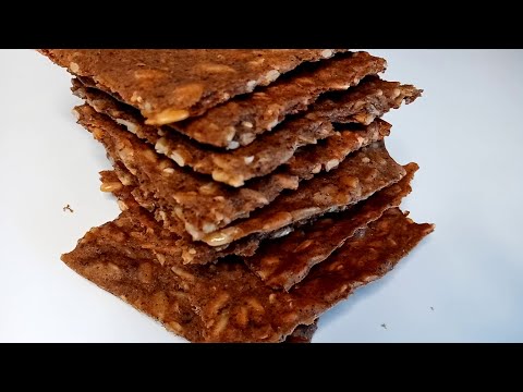 Видео: Как Приготовить Полезные Хлебцы в Домашних Условиях. Хрустящие Ржаные Хлебцы