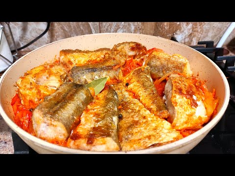 Видео: РЫБА ХЕК - Вот как надо готовить! Это один из Лучших и Вкусных рецептов приготовления рыбы!