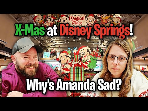 Видео: Рождество в Disney Springs 2025! + Пекарня Гидеона