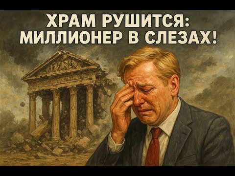 Видео: Храм рушится: миллионер в слезах!