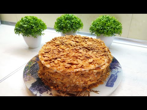 Видео: Торт Наполеон на годовщину свадьбы 💞