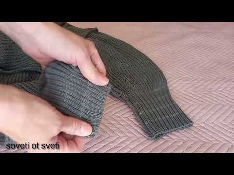 Видео: Как УШИТЬ Растянутые Манжеты на Рукавах  (сузить)