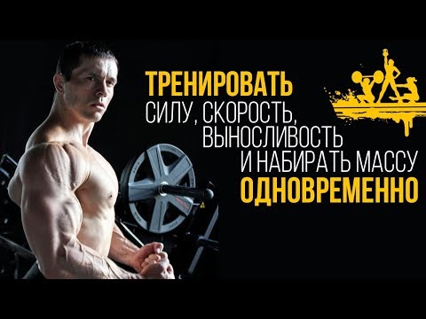 Видео: Тренировать Силу, Массу, Выносливость ОДНОВРЕМЕННО