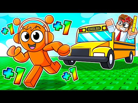 Видео: Каждая секунда +1 СКОРОСТЬ к побегу из школы Roblox...