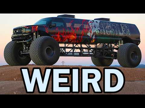 Видео: Самые странные монстр-траки, когда-либо построенные