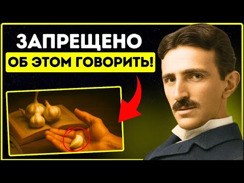 Видео: Духовный секрет чеснока, о котором пытался предупредить нас Тесла, - посмотрите, пока его не удалили