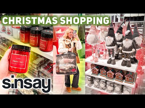 Видео: НОВОГОДНИЙ ШОППИНГ в SINSAY | СИН ☃️🌲 ЗИМНЯЯ коллекция, одежда и уютные Pinterest товары / Vlogmas