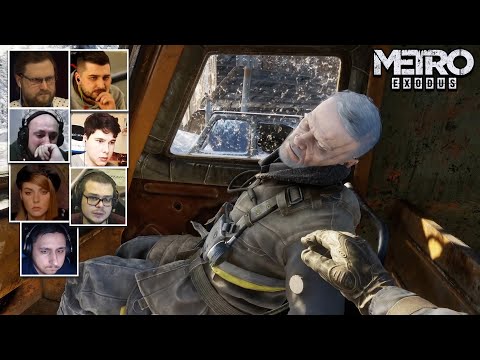 Видео: Реакция Летсплейщиков на Смерть Мельника ➤ Metro Exodus