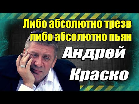 Видео: Либо абсолютно трезв...либо абсолютно пьян... Андрей Краско