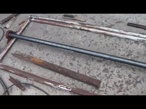 Видео: Начал "строить" косилку для картофельной ботвы(ботворезку).