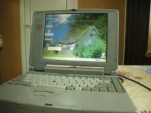 Видео: Ноутбук из 90х .  TOSHIBA C2130CS