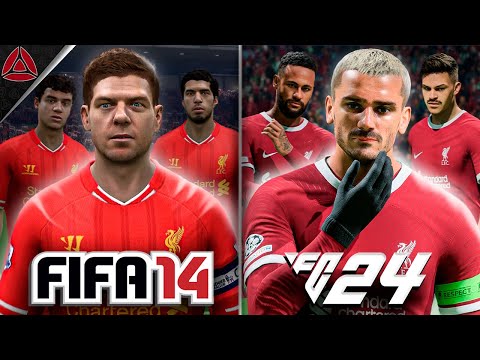 Видео: LIVERPOOL СКВОЗЬ ВРЕМЯ I EA FC 24 I ЛИВЕРПУЛЬ РЕБИЛД I SUAREZ I GERRARD