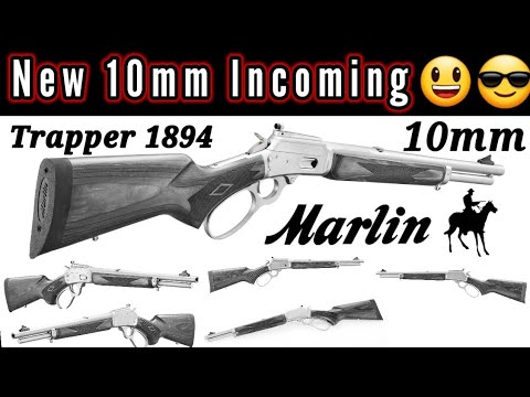 Видео: Marlin Trapper 1894, 10 мм, рычажный механизм! Только что анонсирован! 😎🔥👍