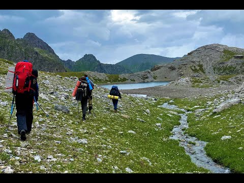 Видео: Архыз в августе 2021 года: горные озера, пик Денника, перевалы
