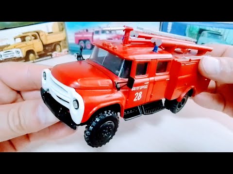 Видео: ЗИЛ -130 АЦ-40 конверсия  из 90 - х в масштабе 1-43